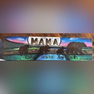 Mama Bear/Bible verse plaque
